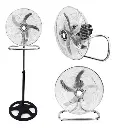Ventilador 3 En 1 18 220v 100w 5 Aspas Negro Diámetro 18