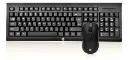 Combo Kit Hp Km100 Gamer Teclado + Mouse + Teclas Rojas Color Del Mouse Negro Color Del Teclado Negro