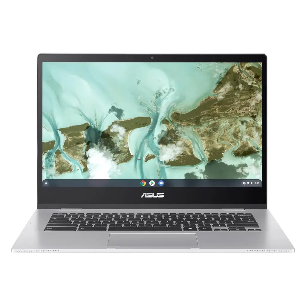 ASUS CX1 CHROMEBOOK CELERON N4500 4GB, 64GB EMMC, 14" (1920X1080) CHROME OS, SILVER (CX1400CKA-AS44F)