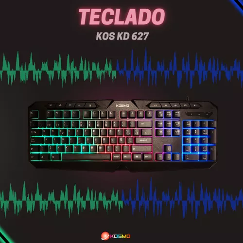 Teclado Gamer Kosmo KOS-KD627