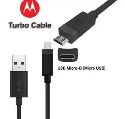 Cable Cargador Micro usb V8 Para Motorola