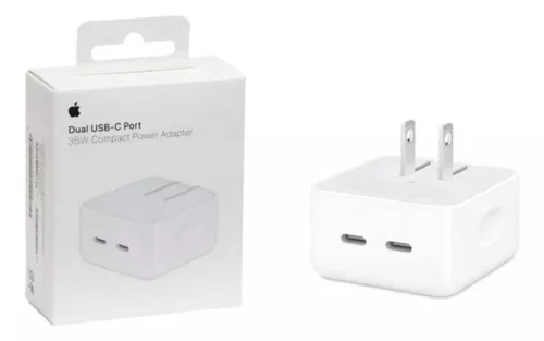 Cargador Original Apple Dual USB-C Port 35W